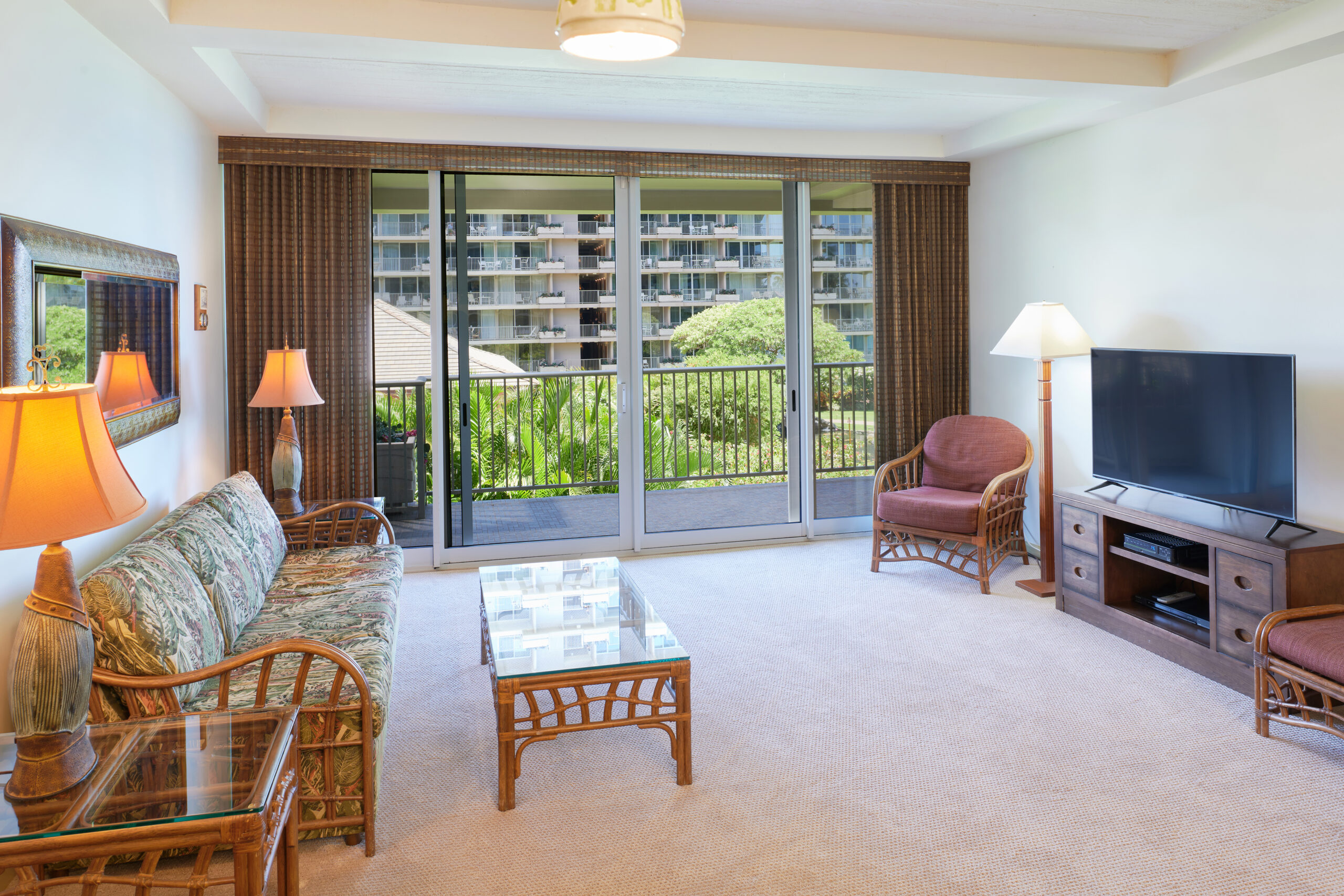 1-Bedroom Garden View Suite Living Area