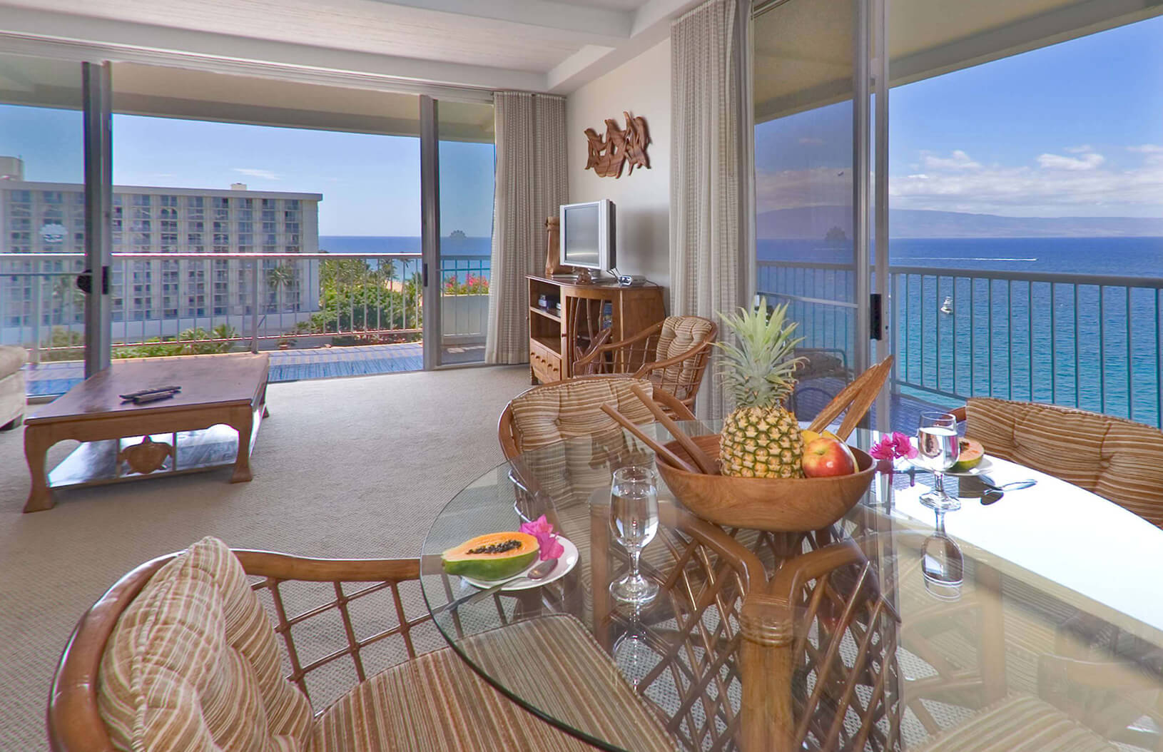 Oceanfront Premium Living Area & View